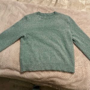 Elegant Blue Women's Sweater